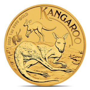 Australian Kangaroo - 1 Troy Oz Gold .9999 Pure